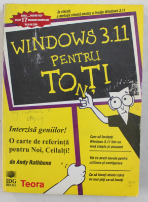 WINDOWS 3.11 PENTRU TONTI de ANDY RATHBONE , 1994 foto