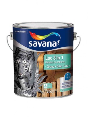 Lac 3 in 1 Savana pentru garduri si cabane pe baza de apa interior/exterior foto