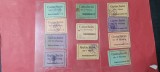 Bancnota / Bon / Tichet Militar 1 Mark, 5,10,50 Pfennig
