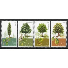 Moldova 2018 Mi 1033/36 MNH - Arbori, flora