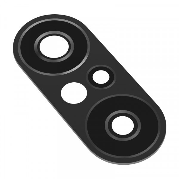 Geam Camera Spate Xiaomi Poco F3, Negru