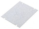 Placă de montare oțel zincată 94mm x 125mm