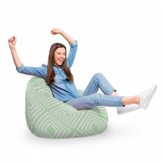 Fotoliu Puf Bean Bag tip Para XL Diamond Green