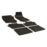 Cumpara ieftin Covorase auto cauciuc Umbrella pentru Opel Zafira B (2005-2010), Set complet, 6 piese, Negru