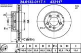 Disc frana ATE 24.0132-0117.1