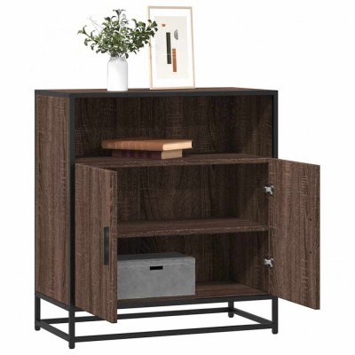vidaXL Bufetă Stejar maro 68x35x76 cm Lemn prelucrat 849003 foto