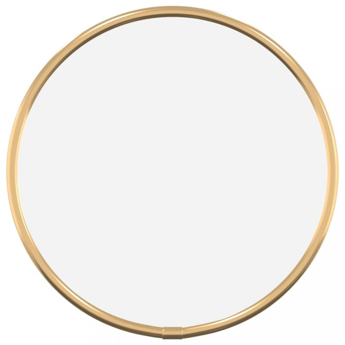Oglinda de perete rotunda, auriu, &Oslash; 20 cm
