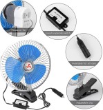 Cumpara ieftin Ventilator auto rotativ 12V suport fix metalic