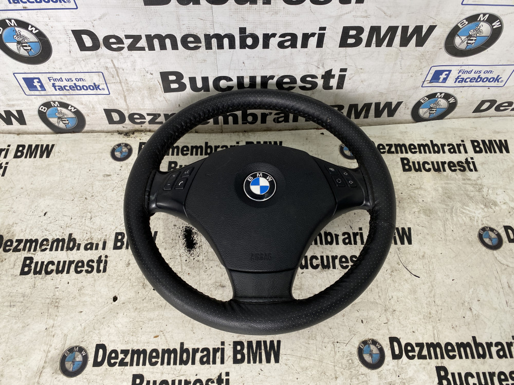 Volan cu comenzi si airbag BMW E90,E91,X1, 3 (E90) - [2005 - 2013] |  Okazii.ro