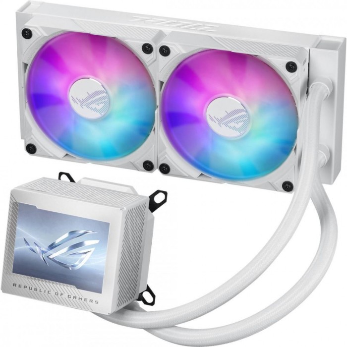 Cpu cooler asus rog ryujin iii 240 argb white water block water block dimention: 89