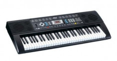 ORGA ELECTRONICA CU 61 CLAPE SI MULTIPLE FUNCTII,ORGA 5 OCTAVE,AFISAJ,220V,USB. foto