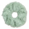 Elastic de Păr Femei, Model Blană, Culoare Verde Mentă, Oem