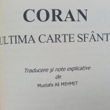 CORANUL.ULTIMA CARTE SF&Acirc;NTA.TRADUCERE DE MUSTAFA ALI MEHMET-2006 R4.