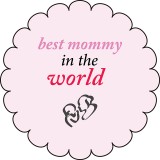 Cumpara ieftin Sticker decorativ, Best mommy in the world, Roz, 60 cm, 7417ST-7, Oem