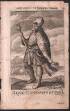 Gravura veche: DUCELE ARPAD al Ungurilor, din anul 1664