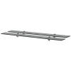VidaXL Rafturi suspendate, 2 buc., 100 x 20 cm, sticlă, 8 mm 3051533
