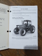 Carte tehnica Tractor Case International 7110-7120 / R4P1F