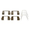 Set accesorii placute frana Honda Cr-V 2 (Rd ), 2.0 (RD5), 2.2 CTDi (RD9), punte Fata, restrictii producator : Akebono, TRW