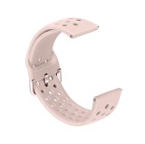 Curea din silicon, compatibila Huawei Watch GT 7 46mm, telescoape Quick Release, 22mm, Roz