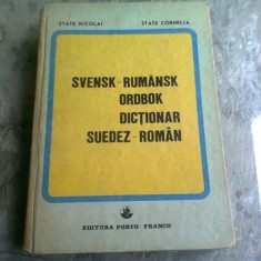 Dictionar Suedez - Roman Svensk - Rumansk ordbok , State Nicolai State Cornelia , 1990