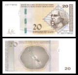 BOSNIA HERTEGOVINA █ bancnota █ 20 Konvertibilnih Marka █ 2012 █ P-83 SRB █ UNC