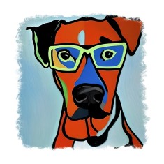 Sticker decorativ Caine, Maro, 55 cm, 11414ST foto