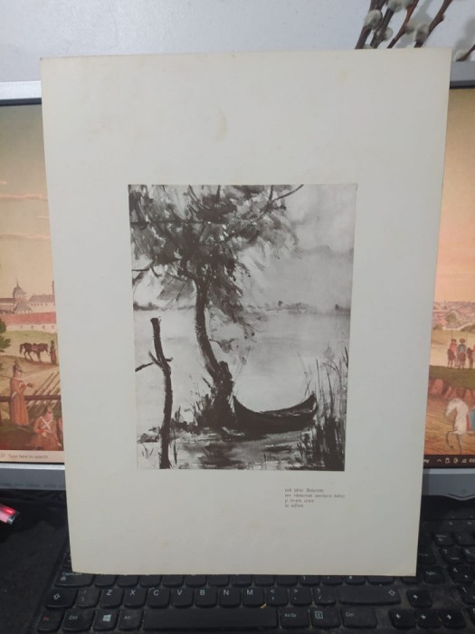 Hrandt Avachian, Planșă Delta, Sub țărci fluturate am răsturnat.., Buc. 1976 224