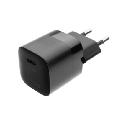 Incarcator EU, Type-C, 30W - Fixed Mini (FIXC30M-C-BK) - Black foto