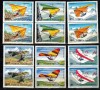 A11 TX5 8 - 1982 - Deltaplanorism - perechi de doua timbre, Aviatie, Nestampilat