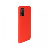 Husa Samsung Galaxy A02s Lemontti Silicon Silky Rosu