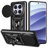 Husa pentru Xiaomi Poco X7 / Redmi Note 14 Pro 5G, Tech-Protect, CamShield Pro, Neagra