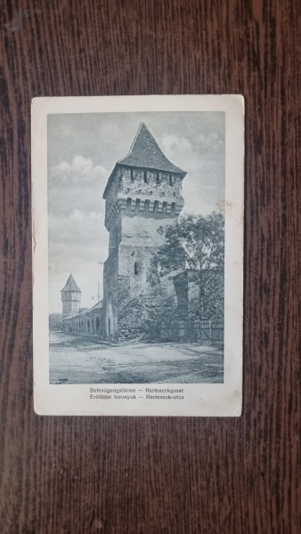 Carte Postala - Sibiu. Turnul Olarilor