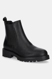 Vagabond Shoemakers ghete chelsea de piele KENOVA culoarea negru, cu toc plat, 6041-009-21