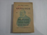 ANTOLOGIE pentru clasa VI-a secundara, normala, seminariala vol.II EDITIA I - C. I. BONDESCU * D. MARACINEANU