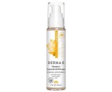 Ser de față DERMA-E cu Vitamina C, Probiotice și Acid Hialuronic, iluminator și hidratant, vegan, 60 ml