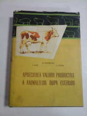 APRECIEREA VALORII PRODUCTIVE A ANIMALELOR DUPA EXTERIOR - A. RADU, V. TEMISAN, GH. MOLDOVEANU foto