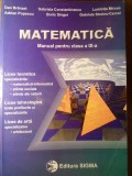 MATEMATICA MANUAL PENTRU CLASA A IX-A-DAN BRANZEI, ADRIAN POPESCU, BORIS SINGER SI COLAB.-234121