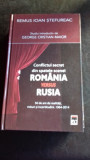 CONFLICTUL SECRET DIN SPATELE SCENEI ROMANIA VERSUS RUSIA - REMUS IOAN STEFUREAC