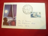 Plic FDC Navigatorul solitar Francis Chichester pe Iahtul Gipsy Moth IV 1987 Ang