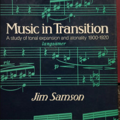 Music in transition: a study of tonal expansion and atonality, 1900-20 / Samson