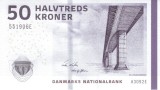 Bancnota DANEMARCA - 50 kr - 2009 - P65a(3) - UNC