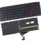 Tastatura Asus Neagra 0KNB05109BG00 iluminata layout US fara rama enter mic, AEXKRF01040 iluminata layout US