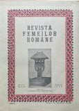 Revista Femeilor Romane, Anul 1, nr. 5-8, octombrie 1938