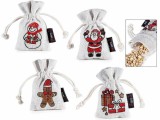 Set 4 saculeti parfumati Craciun cm 5 x 8 H
