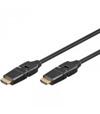 Cablu HDMI 360 3m V1.4 Ethernet 3D 4K UltraHD 2160p 30Hz Goobay
