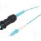 Conector fibra optica, {{Subtip conector}}, 1 pini, BULGIN - PXF4051CAB