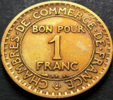 Cumpara ieftin Moneda istorica (BUN PENTRU) 1 FRANC - FRANTA, anul 1922 * cod 4422, Europa