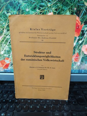 Struktur und Entwicklungsmoglichkeiten der rumanischen Volkswirtschaft 1941 187 foto