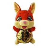 Jucarie de plus cu paiete 20 cm - Vulpita