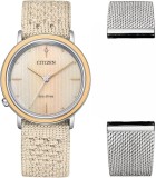 Cumpara ieftin Ceas Dama, Citizen, 10th Anniversary EM1006-40A, Set cu Bratara suplimentara - Marime universala